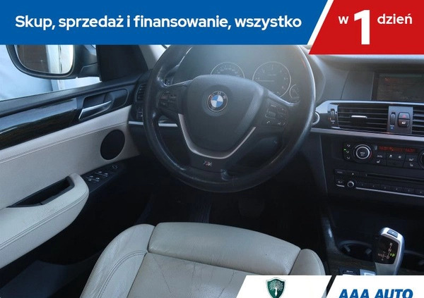 BMW X3 cena 52000 przebieg: 323418, rok produkcji 2012 z Świecie małe 172